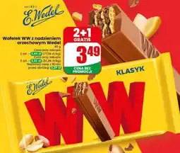 Dino Wafelek WW z nadzieniem orzechowym Wedel oferta