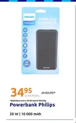 Action Powerbank Philips 20W 10000mAh oferta