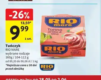 Intermarche Tuńczyk RIO MARE oferta
