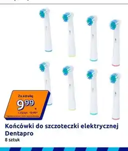 Action Końcówki do szczoteczki elektrycznej Dentapro 8-pak oferta