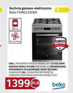 Kakto Kuchenka gazowo-elektryczna Beko oferta