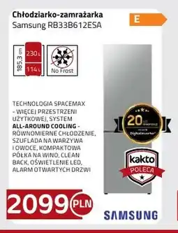 Kakto Chłodziarko zamrażarka Samsung oferta
