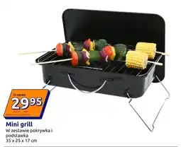 Action Mini grill w zestawie pokrywka i podstawka 35x25x17cm oferta