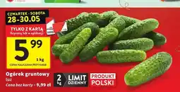 Intermarche Ogórek gruntowy luz polski oferta
