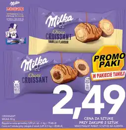 Kupiec Croissant Milka Choco Croissant Vanilla Flavour oferta