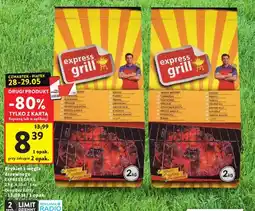 Intermarche Brykiet z węgla drzewnego Express Grill oferta