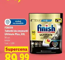Lidl Tabletki do zmywarki Ultimate Plus XXL lemon Finish oferta