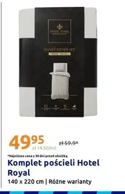 Action Komplet pościeli Hotel Royal 140x220cm oferta