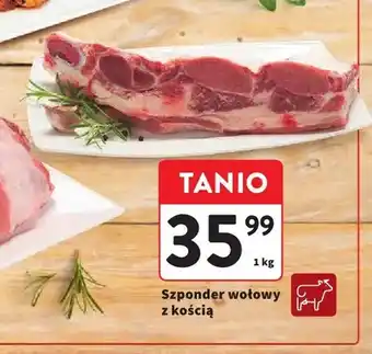 Intermarche Szponder wołowy z kością oferta