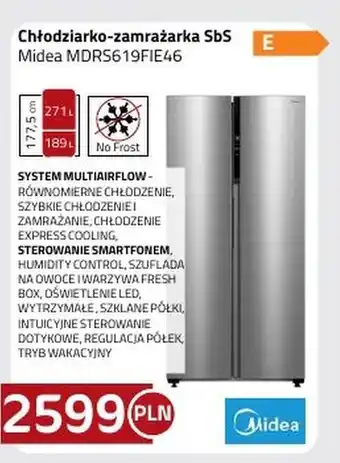 Kakto Chłodziarko zamrażarka Midea oferta