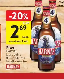 Intermarche Piwo Harnaś jasne pełne oferta