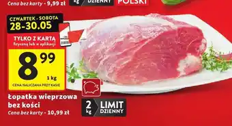Intermarche Łopatka wieprzowa bez kości oferta