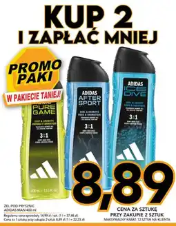 Kupiec Żel pod prysznic Adidas Man Pure Game oferta