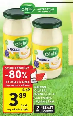 Intermarche Majonez O la la! oferta