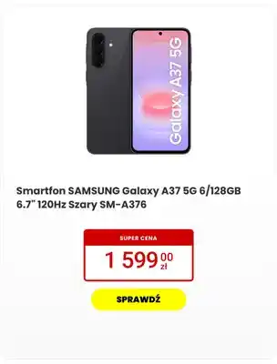 Smartfon SAMSUNG Galaxy A37 5g 6/128GB 6.7 120Hz Szary SM-A376