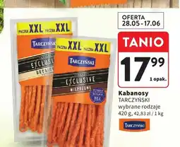 Intermarche Kabanosy Exclusive wieprzowe Tarczyński oferta