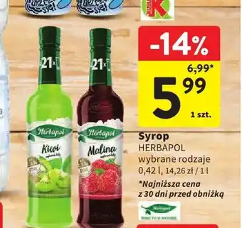 Intermarche Syrop HERBAPOL oferta