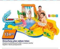 Action Dmuchany plac zabaw Intex 250x100cm oferta