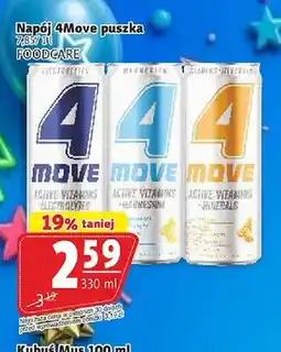 Prim Market Napój 4Move Active Vitamins + Electrolytes puszka oferta