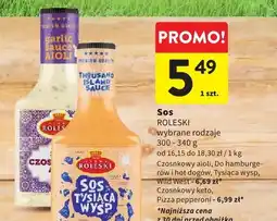 Intermarche Sos czosnkowy aioli Roleski oferta