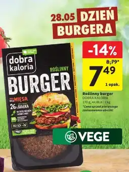 Intermarche Roślinny burger Dobra Kaloria oferta