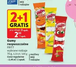 Intermarche Gumy rozpuszczalne Fritt oferta