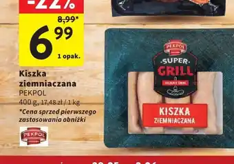 Intermarche Kiszka ziemniaczana PEKPOL oferta