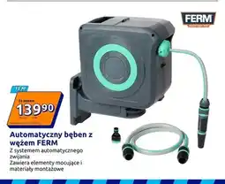 Action Automatyczny bęben z wężem FERM 15m oferta