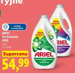 Lidl Żel do prania ARIEL XXXL oferta
