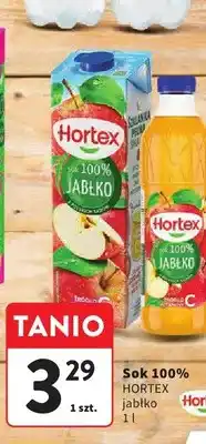 Intermarche Sok 100% Hortex jabłko karton oferta