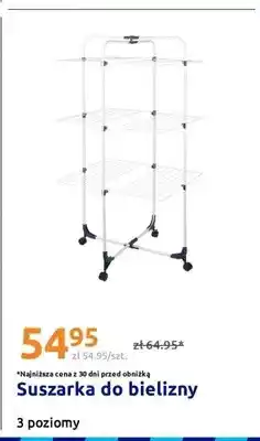 Action Suszarka do bielizny 3 poziomy oferta