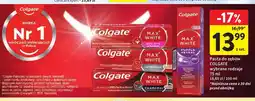 Intermarche Pasta do zębów Colgate Max White Luminous oferta