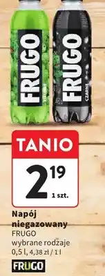 Intermarche Napój niegazowany Frugo zielone oferta