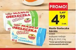 Intermarche Masło Osełeczka Górska SOBIK o smaku szczypiorku oferta