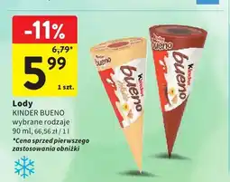 Intermarche Lody Kinder Bueno White oferta