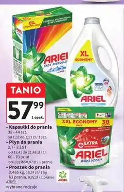 Intermarche Proszek do prania Ariel oferta