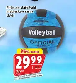 Prim Market Piłka do siatkówki niebiesko-czarna LEAN oferta