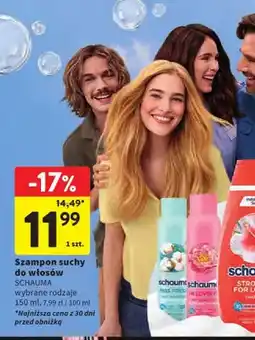 Intermarche Szampon suchy do włosów Schauma Miss Fresh oferta