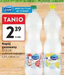 Intermarche Napój gazowany O LA LA! jabłkowy oferta