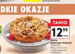 Intermarche Ciasto malinowa chmurka Szabelski oferta