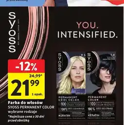 Intermarche Farba do włosów Syoss Permanent Color oferta