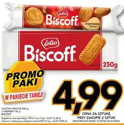 Kupiec Ciastka kruche Lotus Biscoff oferta