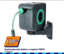 Action Automatyczny bęben z wężem FERM 15 metrów oferta