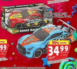Prim Market Auto sportowe 1:18 światło, dźwięk, 22cm BEMAG oferta