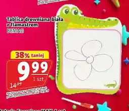 Prim Market Tablica drewniana biała z flamastrem BEMAG oferta