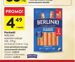 Intermarche Parówki BERLINKI Classic oferta