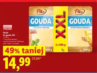 Lidl Ser gouda XXL Pilos 2-pak oferta