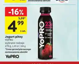 Intermarche Jogurt pitny YoPRO oferta