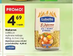 Intermarche Makaron LUBELLA 5-Jajeczna Krajanka oferta
