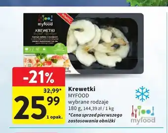 Intermarche Krewetki MYFOOD oferta